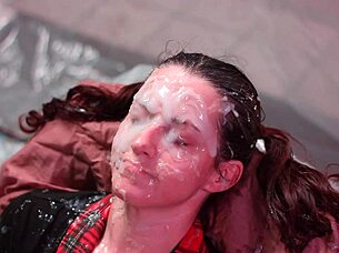 Homemade Fake Bukkake 8