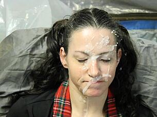 Homemade Fake Bukkake 8