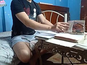 Asian student fucks pinay teacher doggystyle