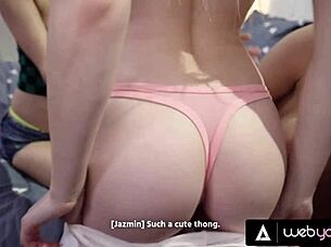 Besties Lily Larimar Kayley Gunner Jazmin Luv Enjoy Girls-Only Fun During Costumes Fitting