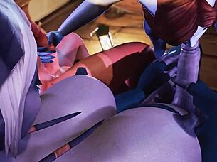 tails of azeroth joyous reunion with big tits hentai