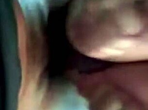 Brother gives oral to wife on road