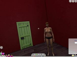 Sims 4 Episode 1 Featuring Anime Style Characters In Cartoon World