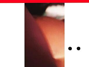 Npleasures Showing Off Her New Ass Tattoo