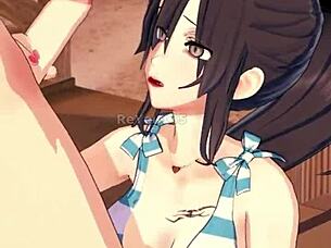 Finding the perfect partner in this hentai game