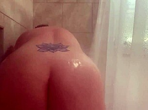 Bbw Enjoys Another Shower Video