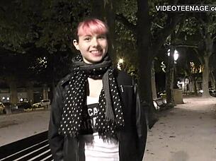 18 Year Old Teen 18+ Undergoes Anal Casting With Toys