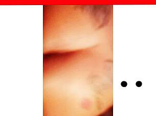 Npleasures Showing Off Her New Ass Tattoo