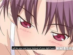 japanese teen replaces my hand with her mouth in hentai