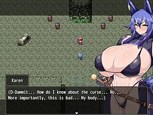 horny adventurer karen cursed to always be horny - part 1