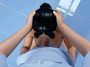 milfy city - dalila blowjob in intense game action