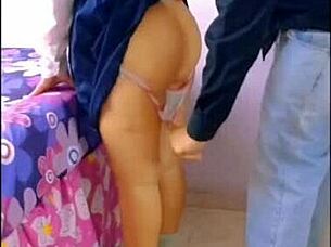 Salimos Del Aula Y Mi Profesor Me Lleva A Su Casa �Por Mi Culito No Profe Por Favor