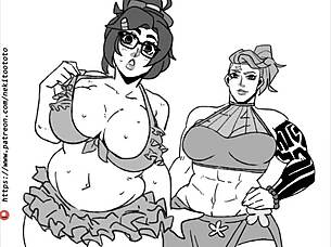 mei compilation from overwatch