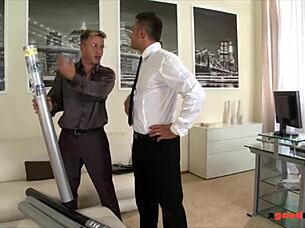 Nympho Secretary Lola Taylor Double Penetrated Hard in Office