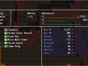 Makina Explores The City Of Ruin In This Hentai RPG Game