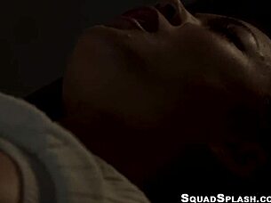 lulu chu jerks and sucks big dicks