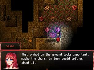 harem hentai game with sexy ghost