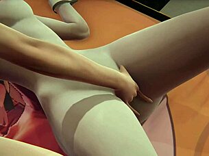 Brigitte Fucks Dva With Strapon.