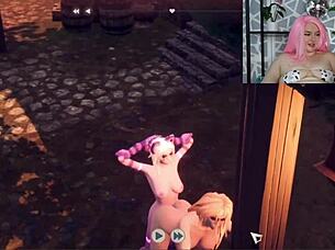 anime hentai girl begs for cum in intense scene six