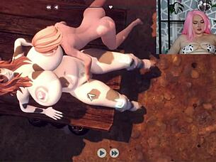 anime hentai girl begs for cum in intense scene six