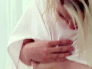 Finger Fucked in Missionary with That Blonde Teen