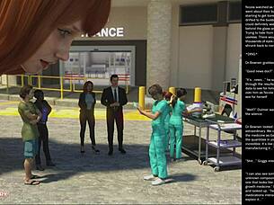 Big Apple feels intense pleasure in 3D cartoon sex.