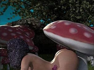 lets explore shroomlandia with big tits and ass adventures