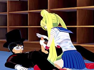 koikatsu sailor moon hentai petite teen blows big cock