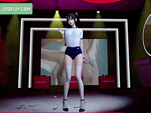 hey, wanna watch me ride this huge cock in hentai action?