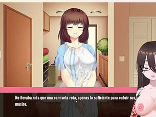 emo anime girl plays memory