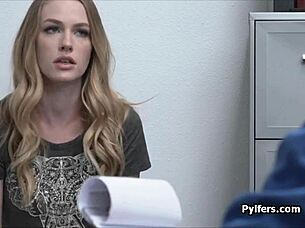 i'm bending over this blonde cuz it's the only way