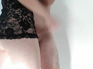 Kinuski The Magnificent European Slut In Lingerie Assfucking French Brunette With Overflowing Libido