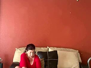 She gets an erotic pussy massage.