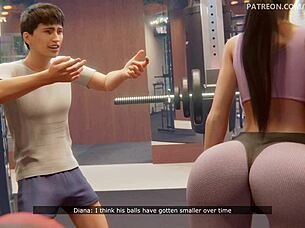 watch this 3d gym instructor get fucked in the ass?