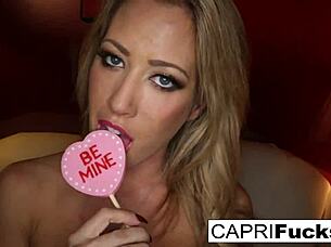 Is capri cavanni's valentine's day solo masturbation turning you on?