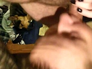 Deep Throat Blowjob on Cock