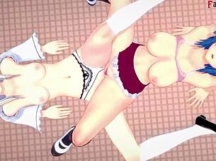 koneko xenovia lesbian action, watch full movie!