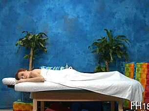 massage turns into hot porn episode with full body touch