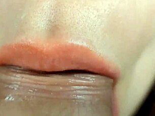 extreme close-up gay blowjob bliss