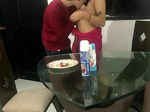 Getting horny eating cock with strawberry?