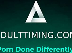 Classy Blonde Influencer Feels Thrill Hooking Up with Greasy Mechanic in Garage