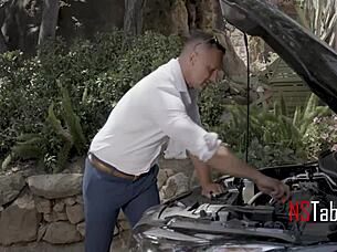 pretty hotwife, pick up a stranger to fuck?