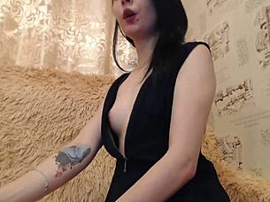 my perfect brunette pussy on webcam