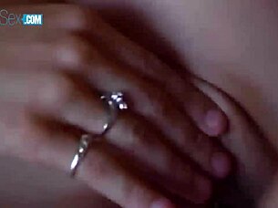 Small Tits Curly Girl Sitting on Huge Meat Pole for Hardcore Blowjob and Facial Cumshot in POV