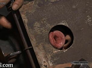 Angel gets facial punishment?