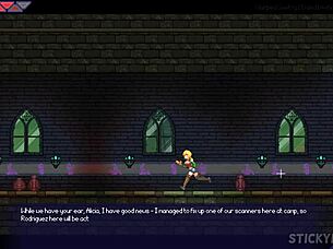 Watch this cute blonde get fucked by monster cock?