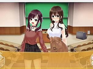 magical exhibitionist girl christhea exposes herself in part five