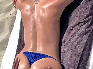 the hot french brunette gets fucked by a big black cock