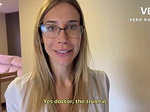 My Psychologist Made Me Swallow Her Juicy Pussy And Cum On Her Face!