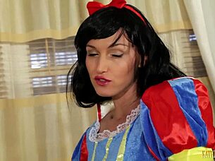 Snow White Oily Handjob on Big Dick POV with Kathia Nobili - Part 1